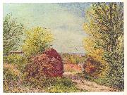 Alfred Sisley Weg in Veneux-Nadon im Fruhling France oil painting artist